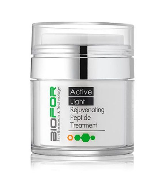 BIOFOR ACTIVE LIGHT Stangrinantis veido kremas su peptidais,50ml.