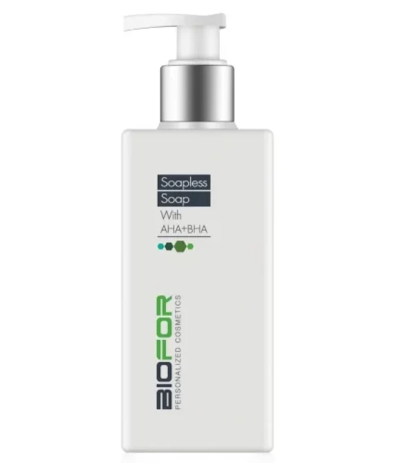 BIOFOR bemuilis veido prausklis su aha ir bha rūgštimis,250ml.
